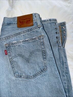 501s Levi's Light Blue Jeans